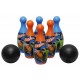 fun factory Hot Wheels 6 Pin Bowling Set